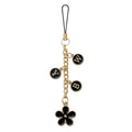 Gold-Tone Flower Letter Strap