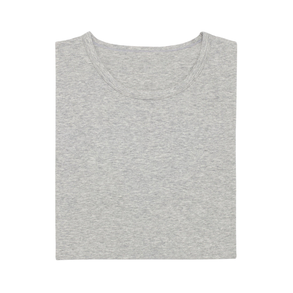 Don Algodon | 1 Camiseta Interior Gris Unisex | 100% Algodón