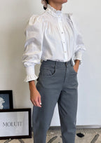 BLUSA MILAN | BLANCO MANGA LARGA