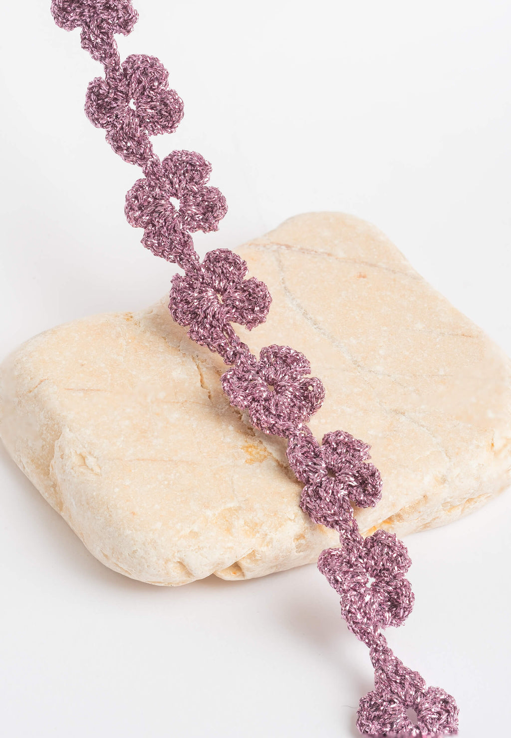 Choker Flower Binibeca Malva