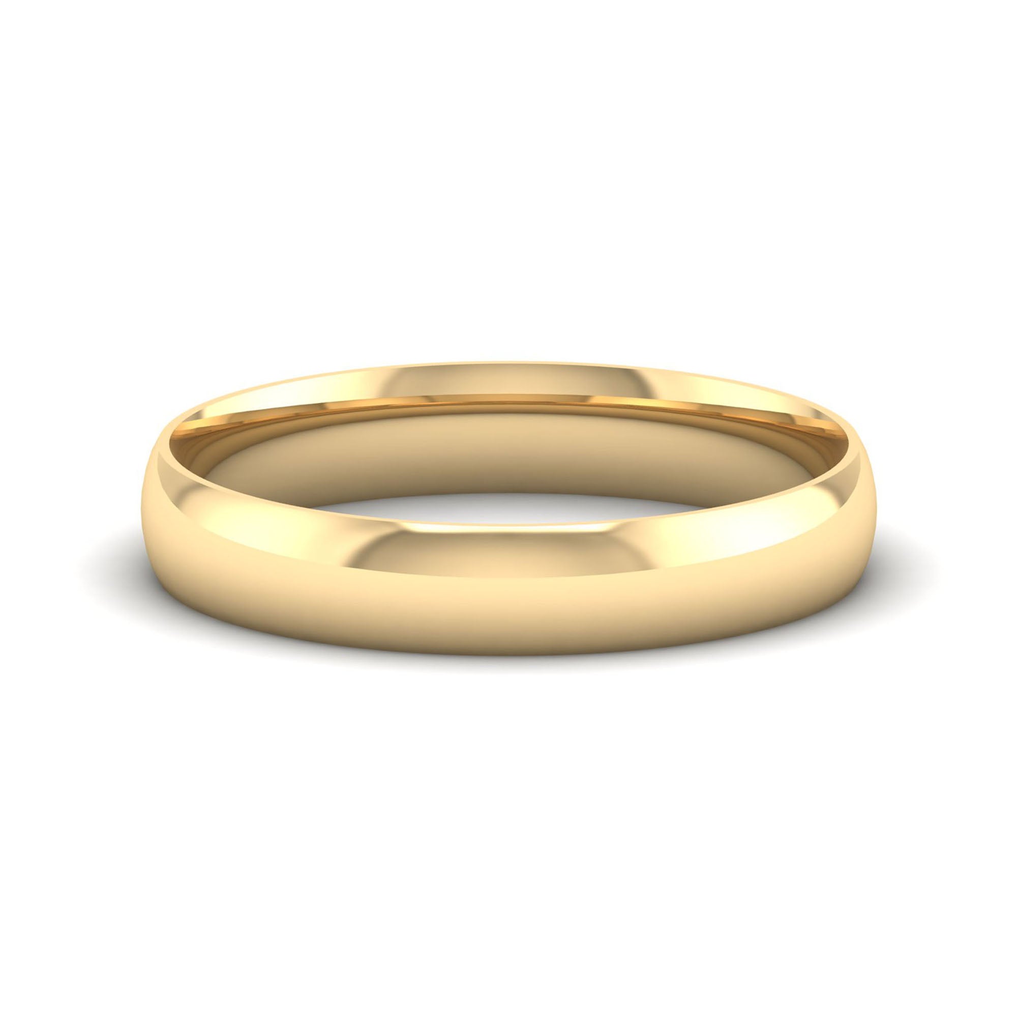 4mm Men's Comfort Fit Wedding Band