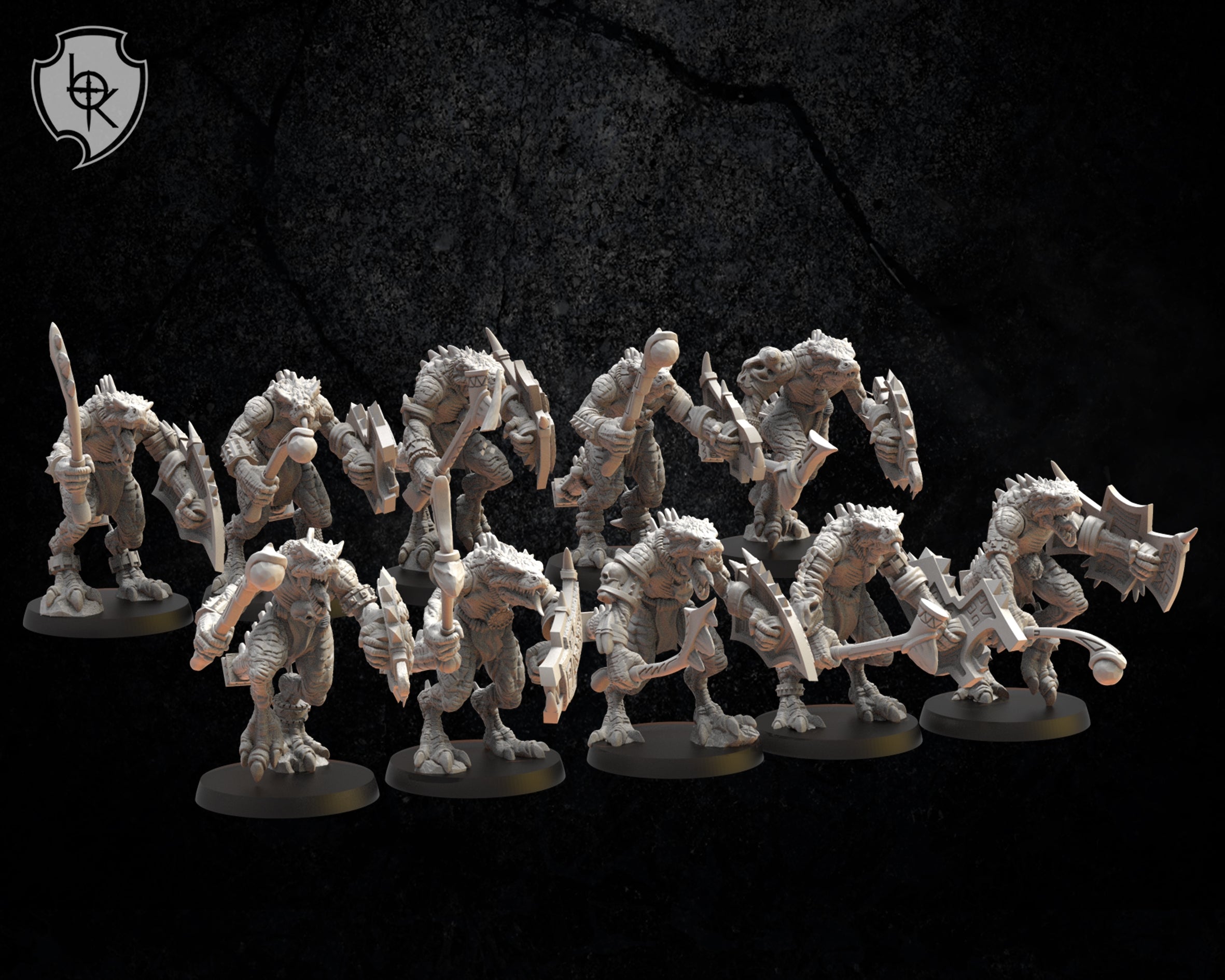 Ezocamatl Unit, Lost Kingdom Miniatures
