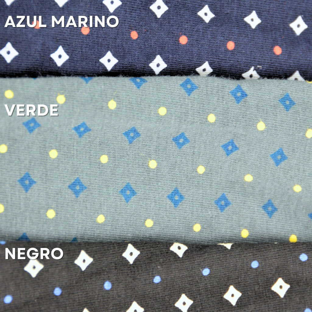 Don Algodon Premium | Pack 6 Boxers Hombre | Diseño estampado y minimalista | Suaves y cómodos para Uso Diario