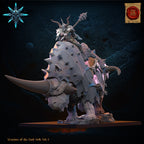 Wasteland Wooly Trihorn, Lost Kingdom Miniatures