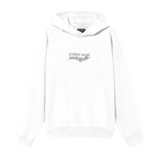 White Wake Up Hoodie