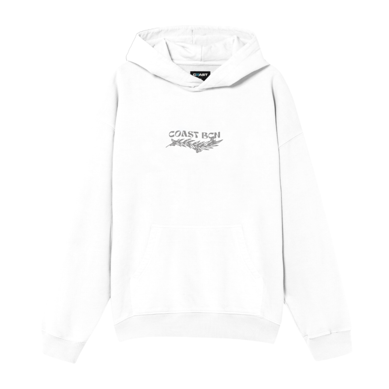White Wake Up Hoodie