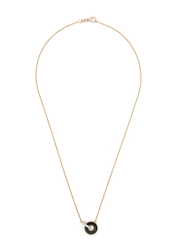 Ponte Vecchio Promesse Necklace — rose gold