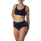 FEVI | Pack de 12 Bragas Tiro Alto | 12 Colores Diferentes | Para Uso Diario
