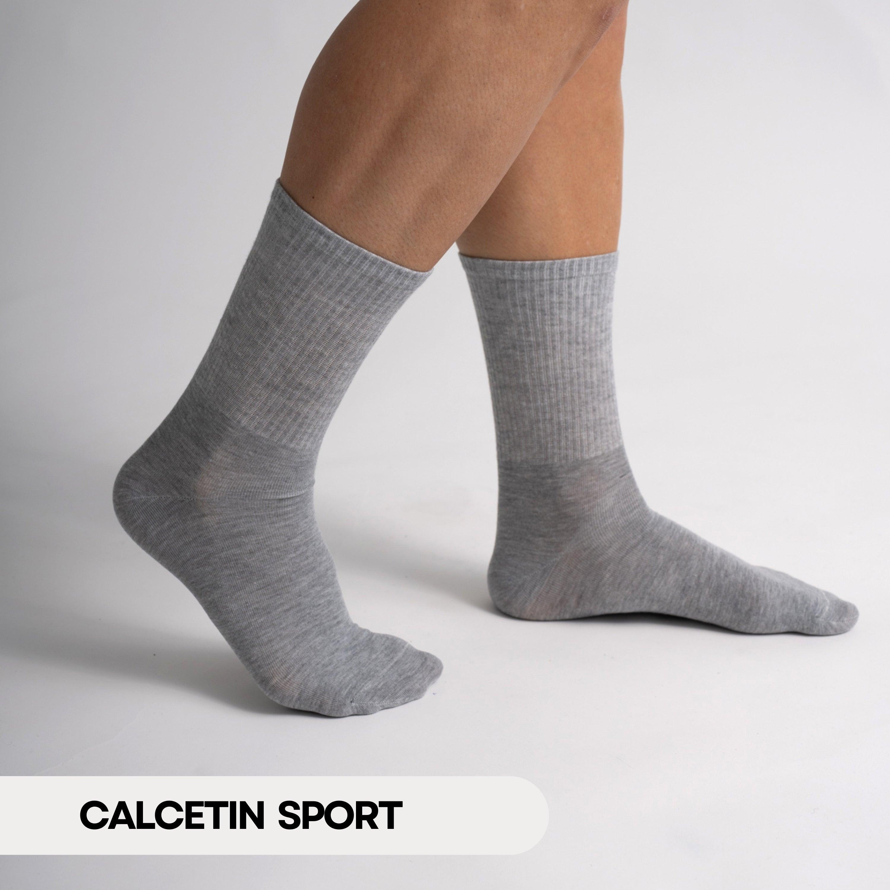 MVA | Pack de 3 Pares Surtidos de Calcetines Deportivos Unisex | Ricos en Algodón | Caña Alta