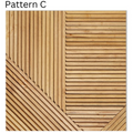 ArtZ® Monaco Wood Wall Panel - C - Set of 3 Panels (11.6 sq. ft.)
