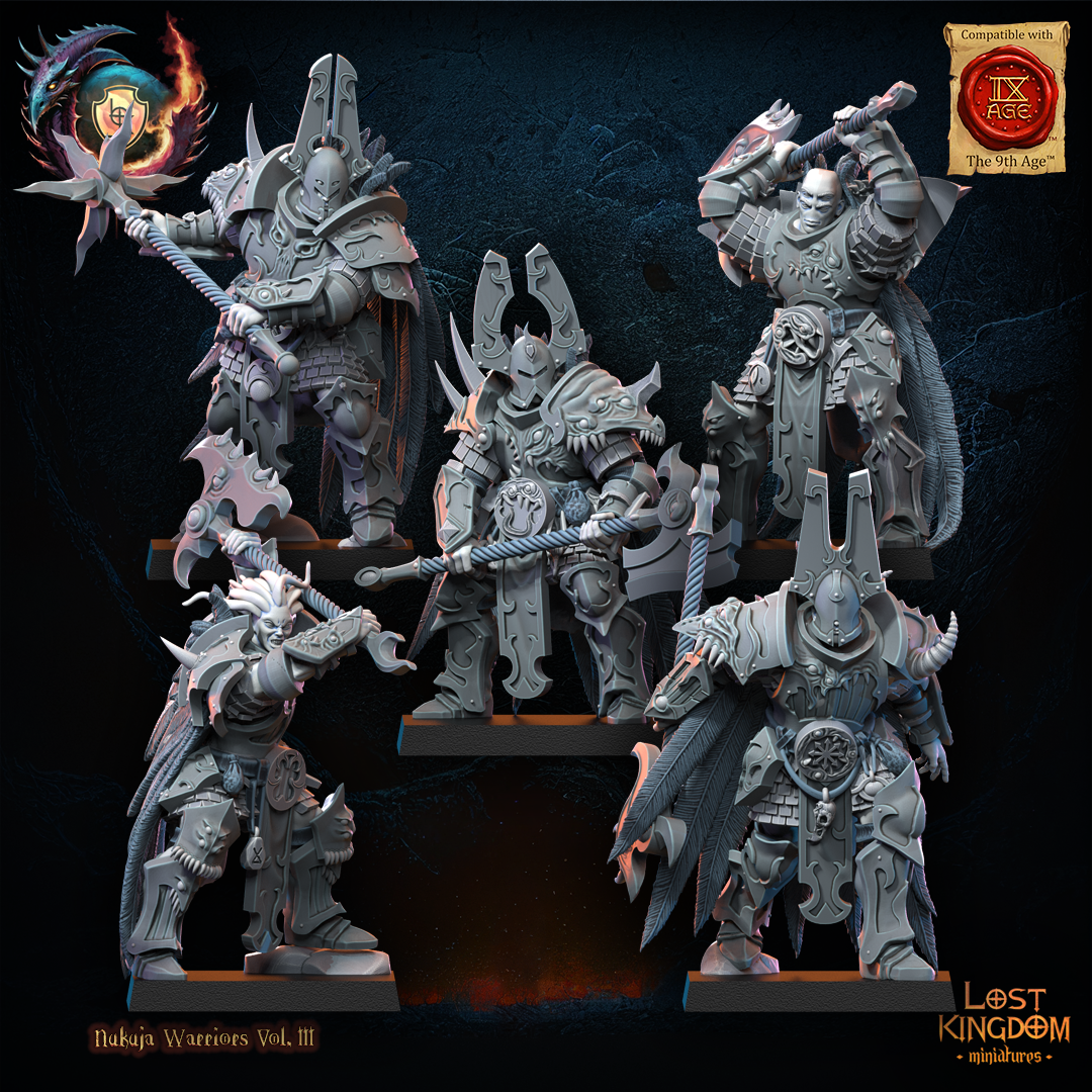 Chosen of Nukuja, Lost Kingdom Miniatures