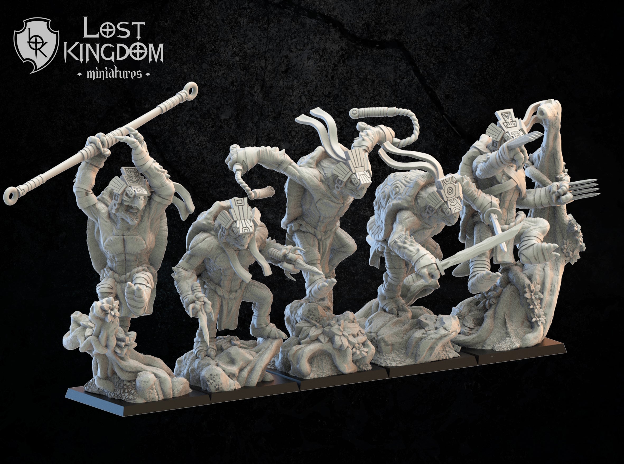 Cowabunga Ayotl Squad, Lost Kingdom Miniatures