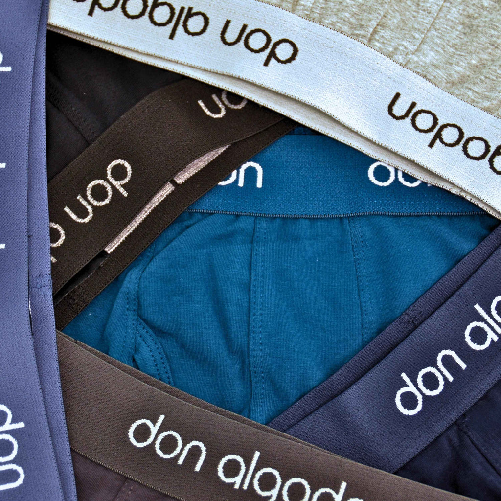 Don Algodón Premium | Pack de 6 Boxers Lisos para Hombre | Transpirables | 6 Colores Diferentes