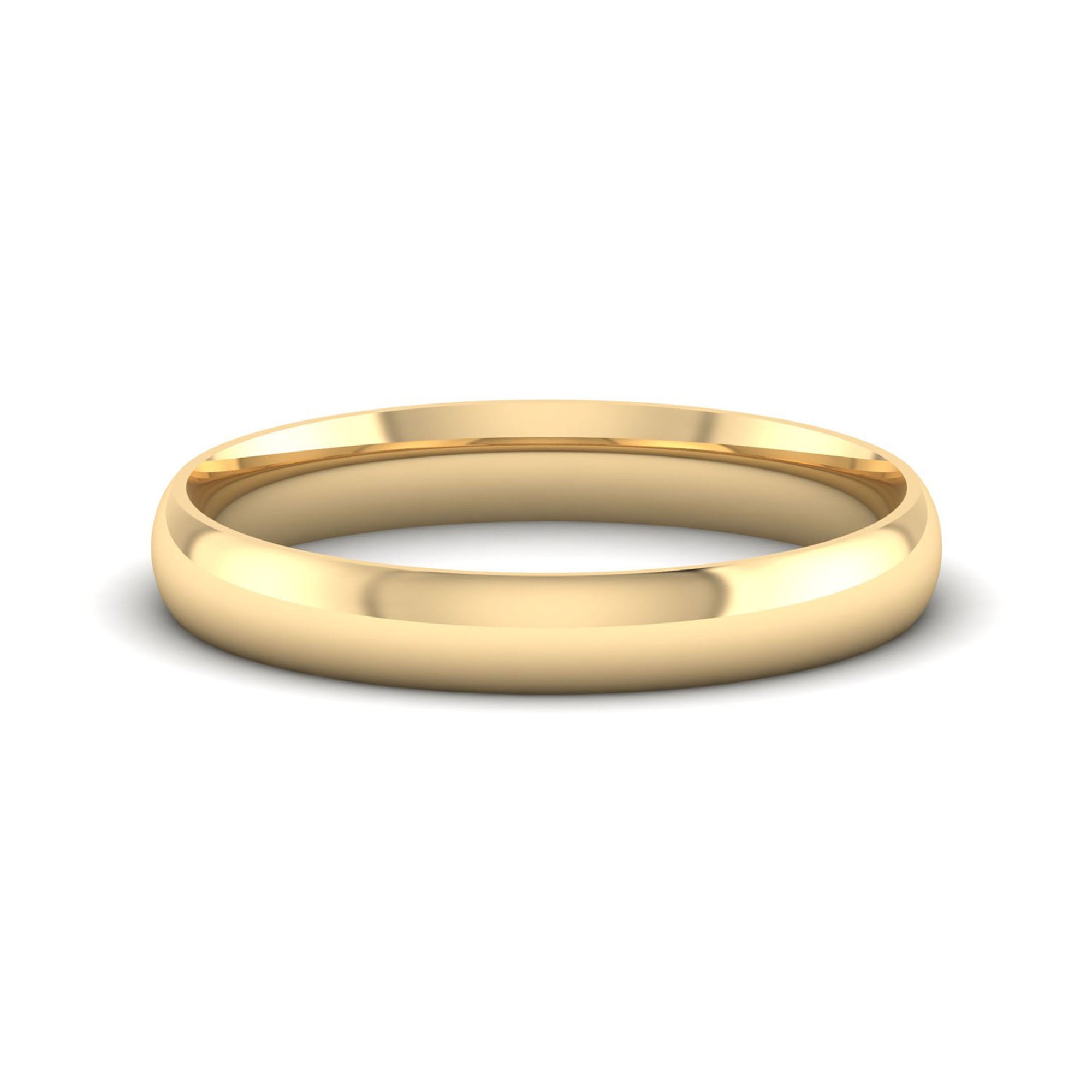 3mm Slim Comfort Fit Wedding Ring