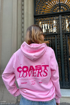 Pink Coast Lovers Hoodie