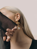 Pendientes Thar Blanco