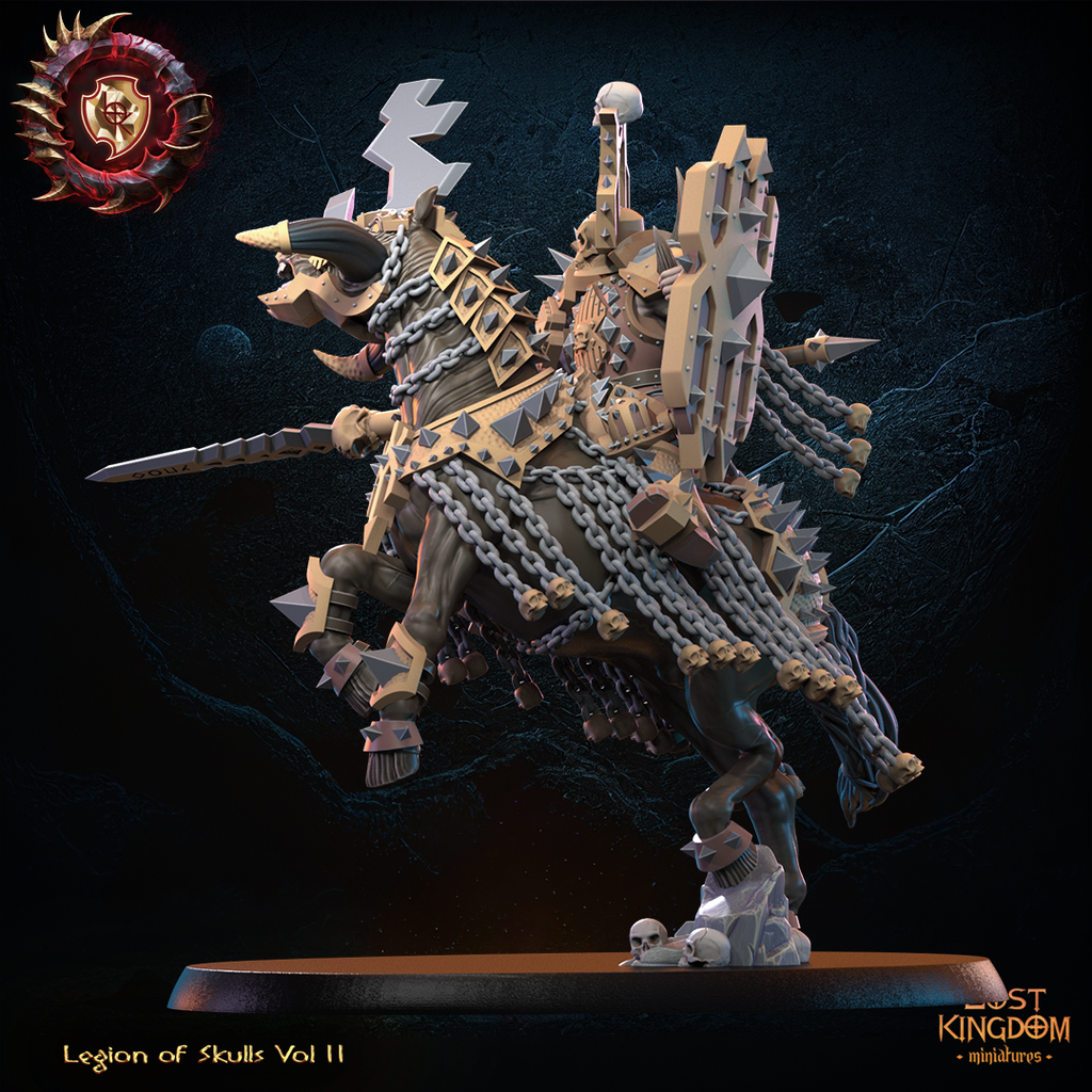 Vorr, Champion of Skull Collectors, Lost Kingdom Miniatures