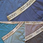 Don Algodon | Pack 12 Boxers para Hombre | Lisos y Rayas | Transpirables