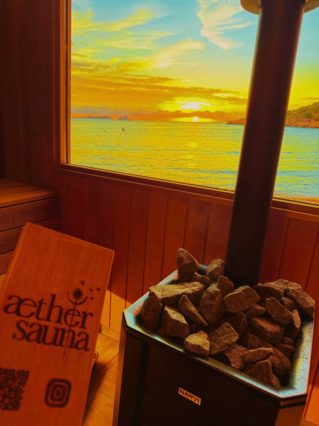 Aether Sauna Brings Winter Wellness to Ibiza With New Beachside Base at Playa Niu Blau, With Free Sessions on Its First Weekend