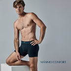 Don Algodon | Pack de 6 Boxers Para Hombre Lisos y Estampados | Suaves y Transpirables | 93% de Algodon | Maximo Confort | Para Uso Diario | 5 Tallas Disponibles