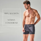 Don Algodón Premium | Pack de 6 Boxers Apertura con Botón Para Hombres | 100% Algodón | Transpirables | Máxima Calidad