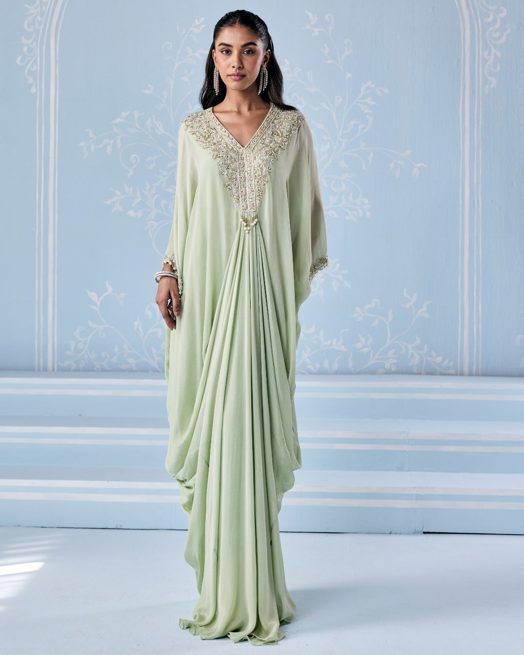 Norah Kaftan By KYNAH, Luxury Indian Fashion & Bridal Wear