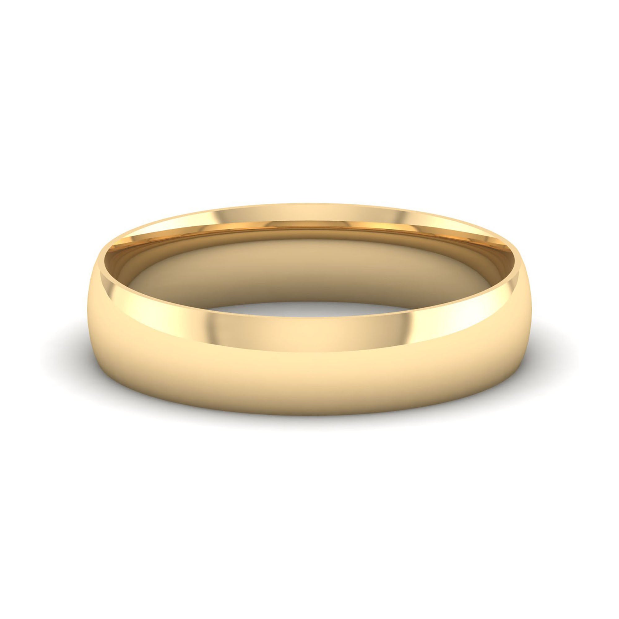 5mm Men's Comfort Fit Wedding Band
