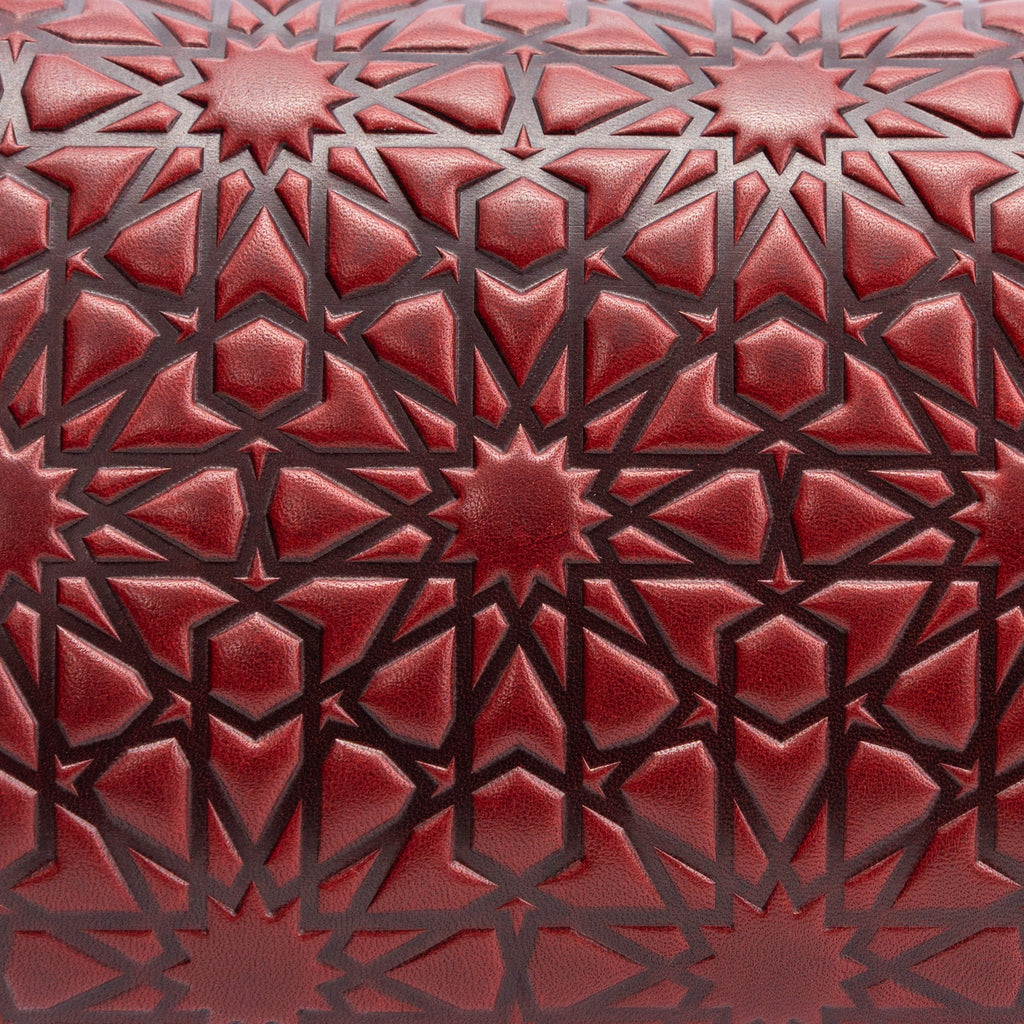 Small Burgundy Leather Bag Bayarcal
