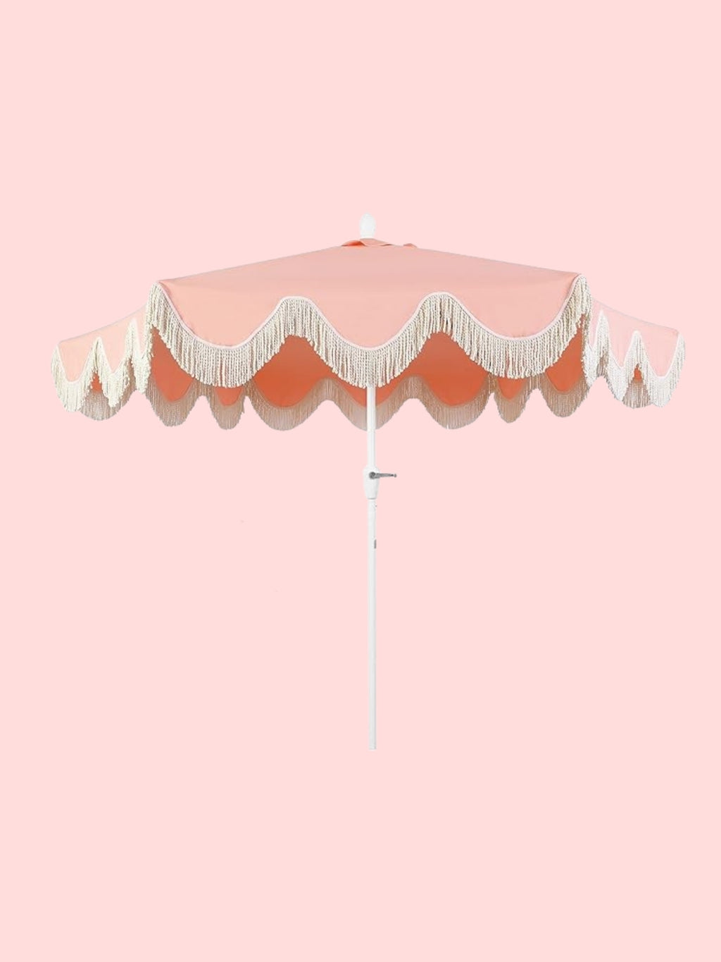 JONATHAN Y Classic Tassel Umbrella