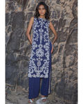 Embroidered Tabard Top & Pant Set By KYNAH, Luxury Indian Fashion & Bridal Wear