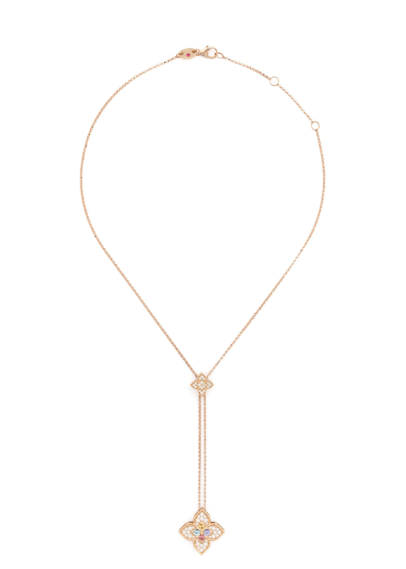 Roberto Coin Venetian Princess Necklace — Rose gold