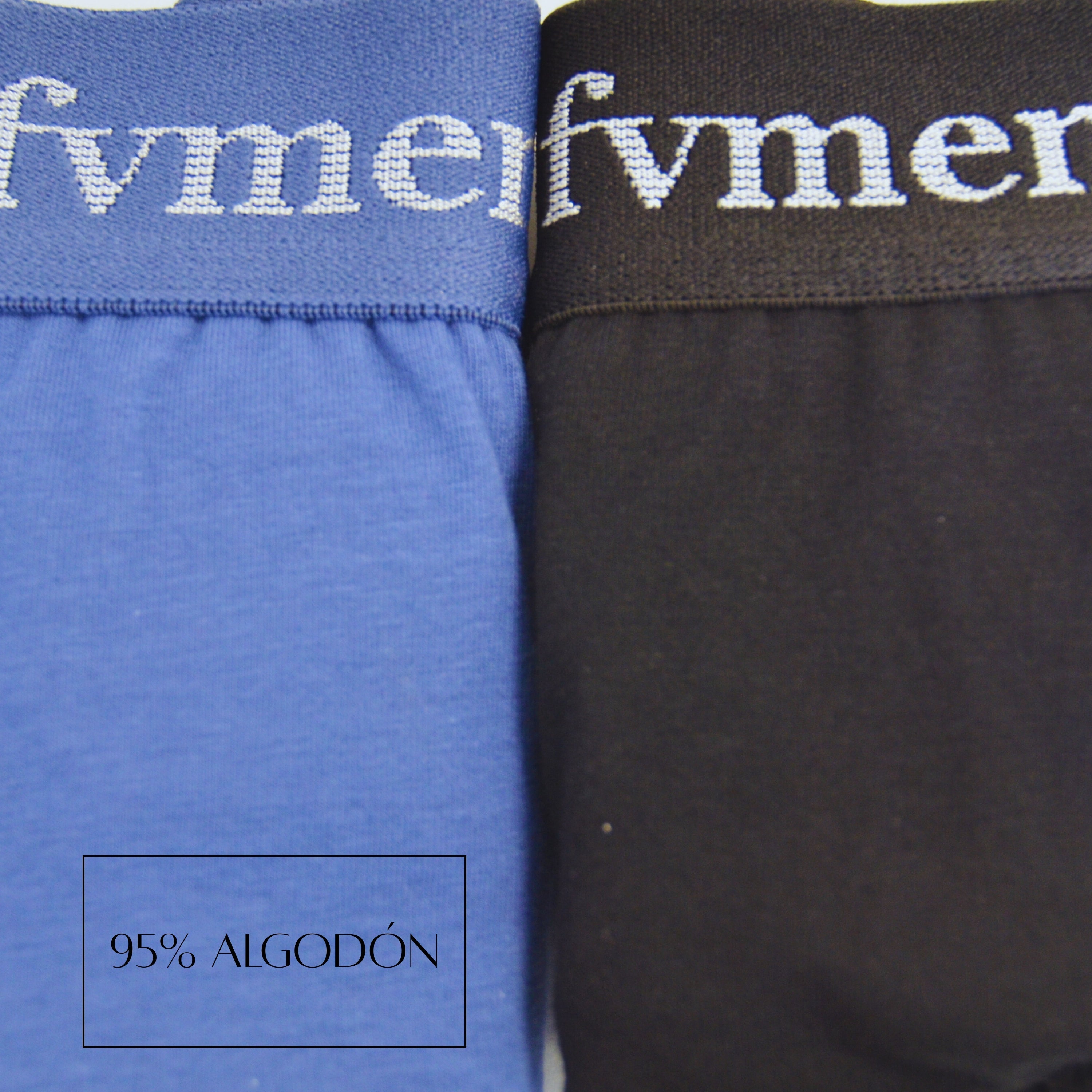FEVI | Pack de 6 Boxers para Hombre | 6 Colores Diferentes: Negro, Azul, Teja, Verde, Verde agua, Gris | Transpirables | 95% Algodón | Cómodos y Suaves | Cintura Elástica | 5 Tallas: S, M, L, XL, XXL