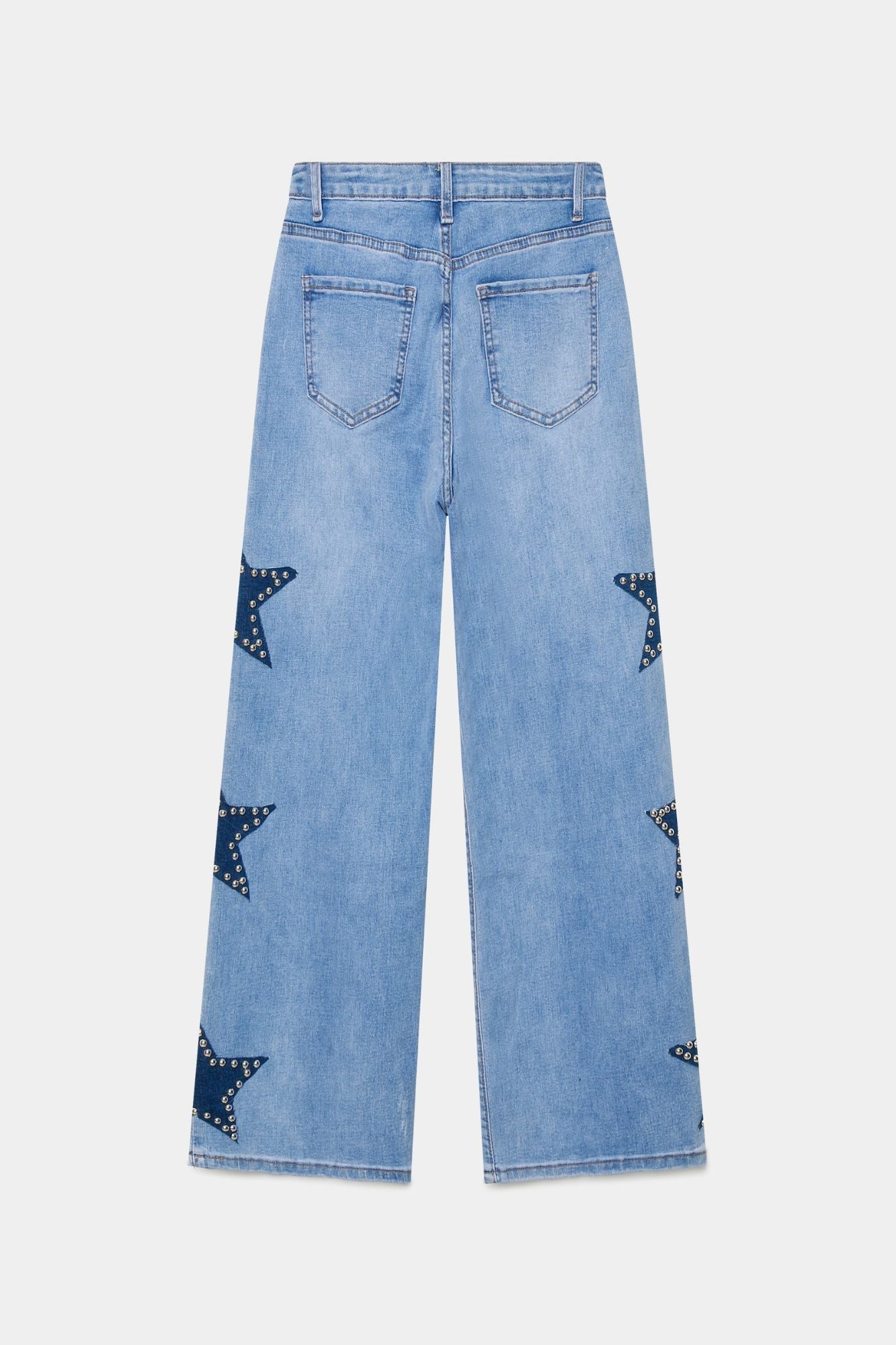 JEANS  TACHUELAS