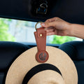Personalizado Multicolor Fuerte magnético PU sombrero de cuero clip con monograma de viaje accesorio regalo de cumpleaños para la familia amigos