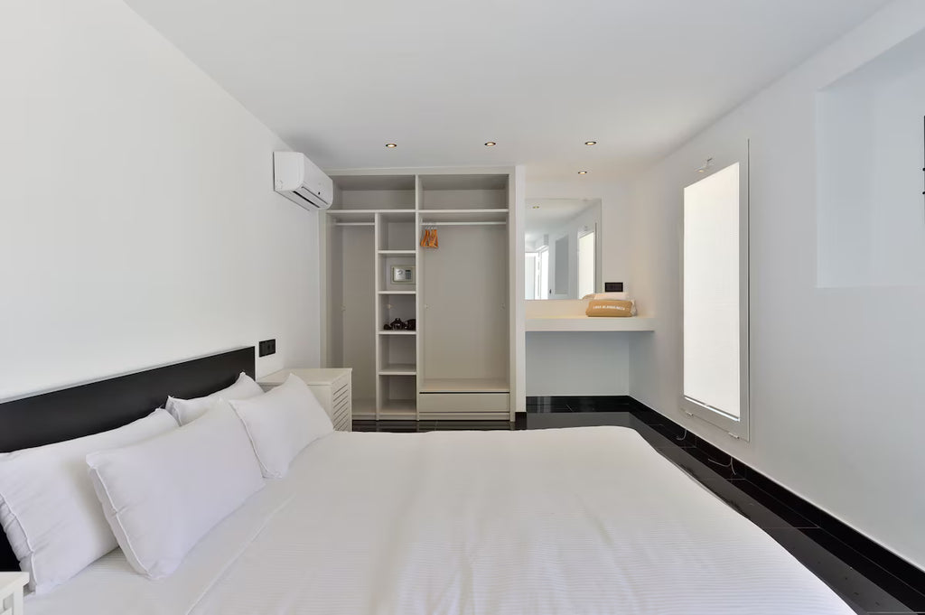 Super Rare 8-Bedroom Luxury Seafront Ibiza Villa with Private Beach, Panoramic Rooftop and Underground DJ Room in Santa Eulalia