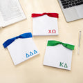 Bloc de notas de letras griegas con lazo personalizado con el tema de la hermandad de mujeres Regalo para hermanas amigas | Callie × Affinity Licensing