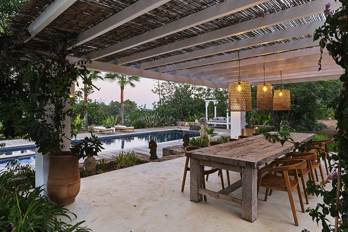 Ibiza Holiday Villa with Nordic Interiors in Santa Eulalia