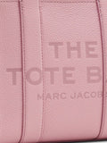 Marc Jacobs Embossed Logo Cow Leather Tote Bag — Pink