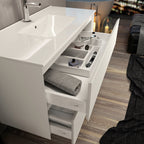 BATHME PARIS Mueble de Baño+Lavabo Blanco Mate