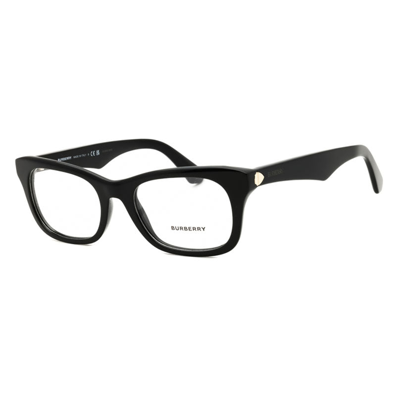 Burberry BE24223001 Acetate Square Eyeglasses — Black