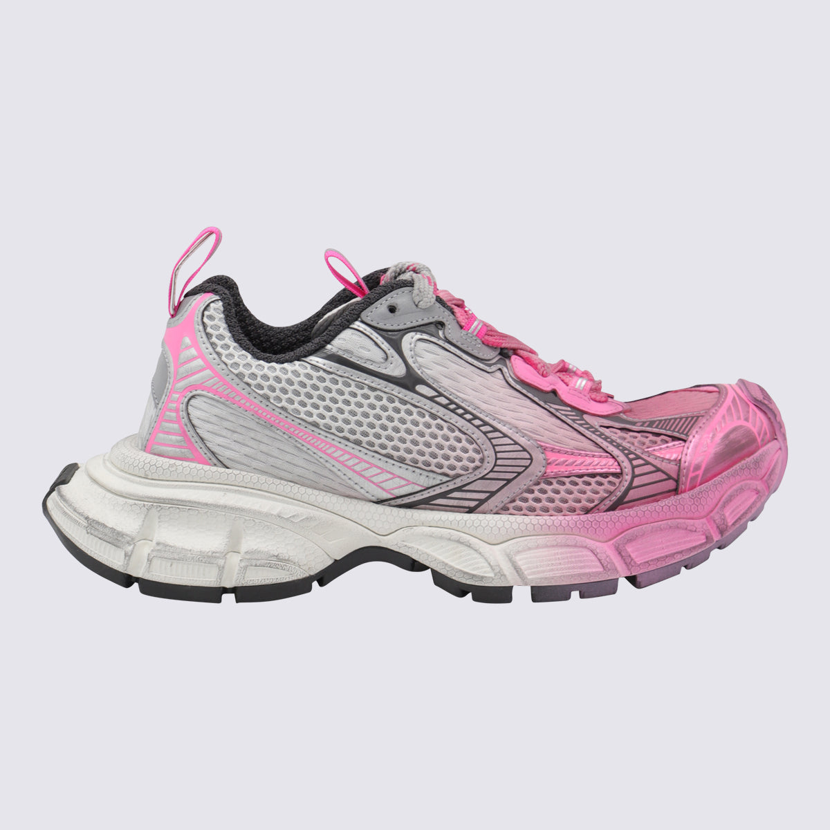 Balenciaga Sneakers Grey/pink _cover Tex/el Sole El