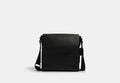 COACH® Men's Houston Map Bag en Negro | Cuir