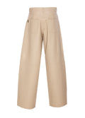 Haikure Jeans Beige Leather