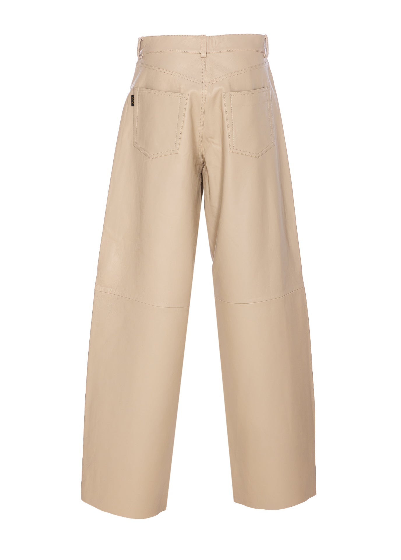 Haikure Jeans Beige Leather
