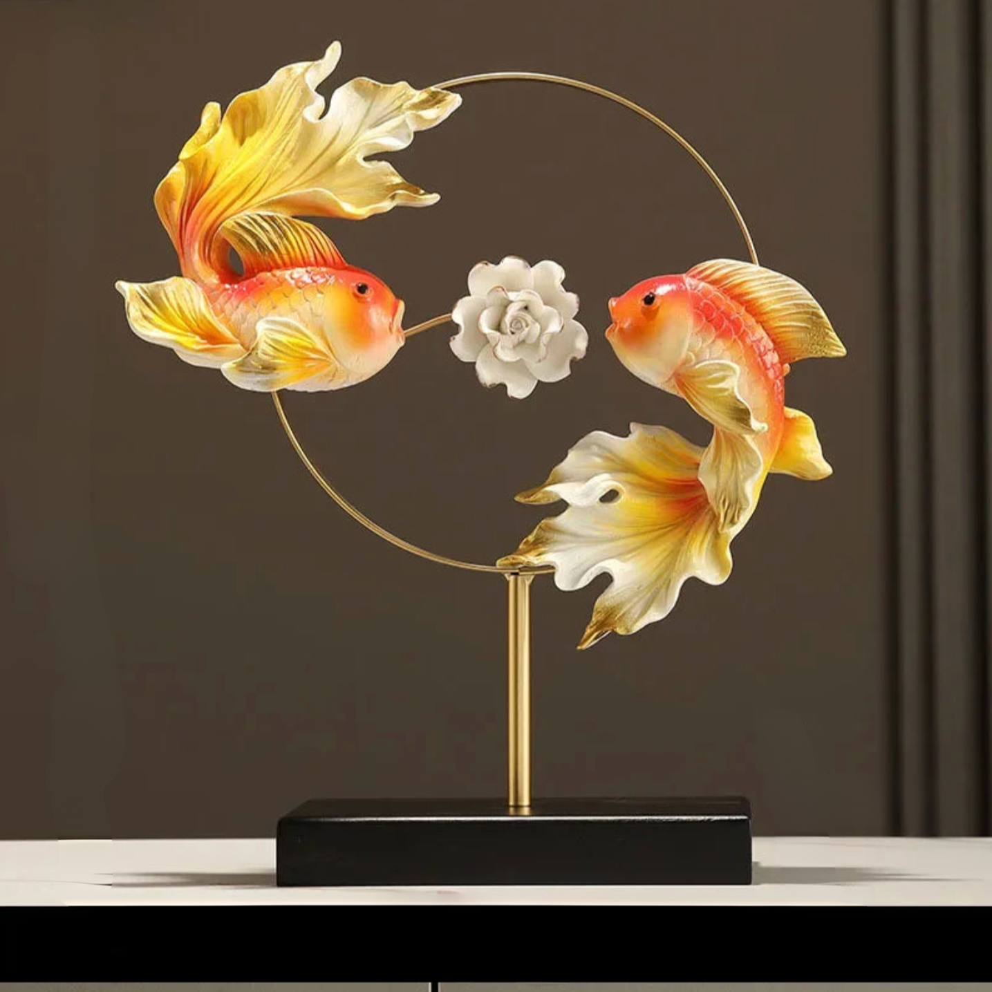 ArtZ® Fin-ish Line Sculpture - Orange