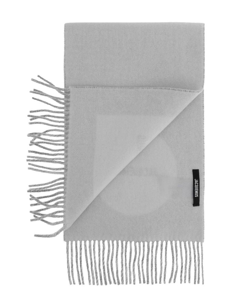 Jacquemus Scarf — Gray