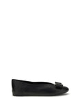 Ferragamo Vara Bow Ballet Flat — Black