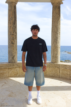 Black Washed Peaks T-shirt