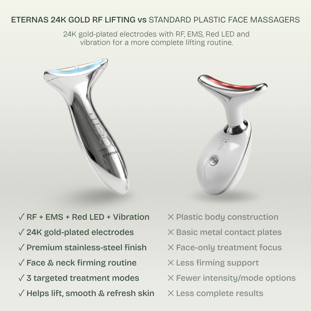 RF Lifting Oro 24K Facial y Cuello