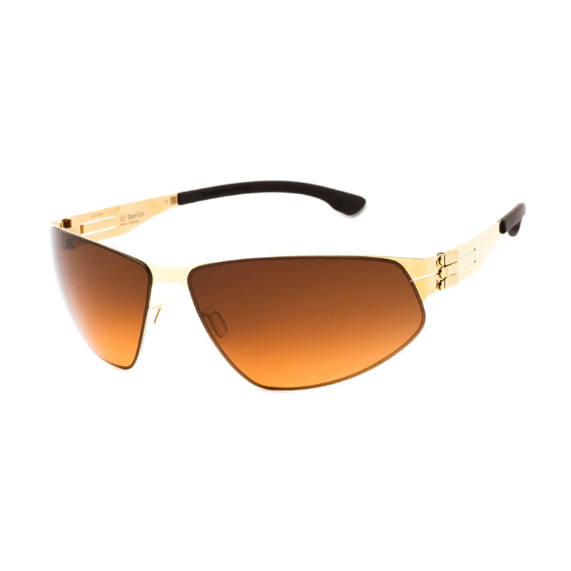 Ic! Berlin REESEM1521003 Gradient-Lens Sunglasses — Gold